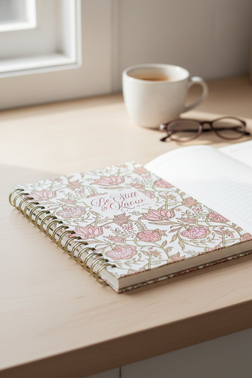 Libreta/Notebook-Be Still & Know Psalm 46:10