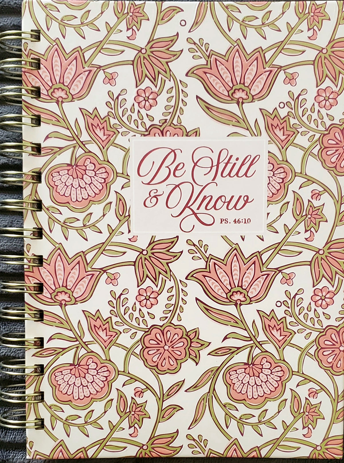 Libreta/Notebook-Be Still & Know Psalm 46:10