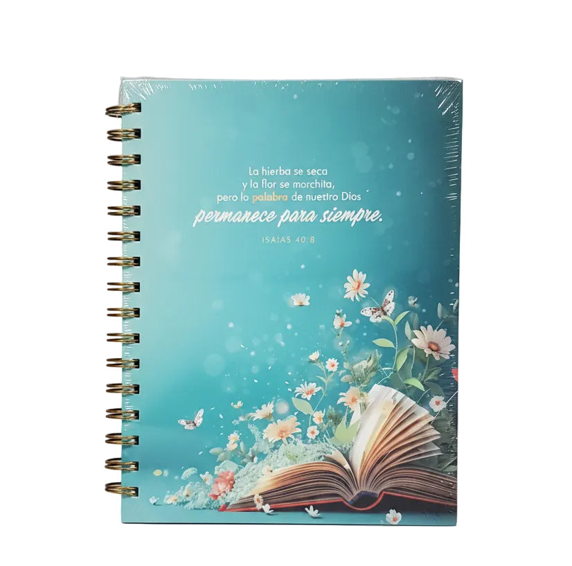 Libreta/Notebook- Permanece para Siempre-Isaias 40:8