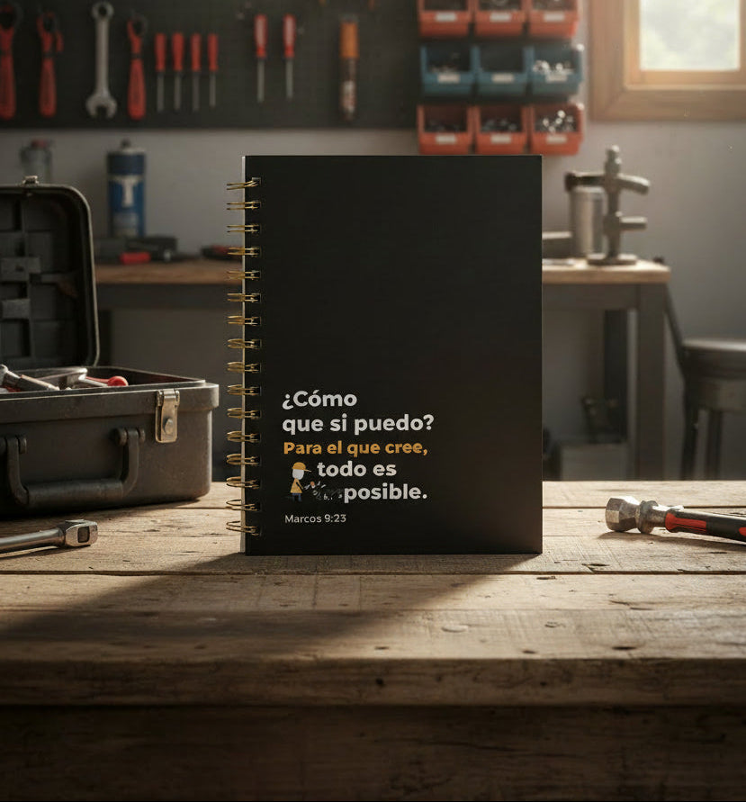 Libreta/Notebook-Para el que cree, todo es posible. Marcos 9:23
