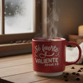 Taza y Llavero/Mug and Keychain- Se fuerte y valiente Josue 1:9