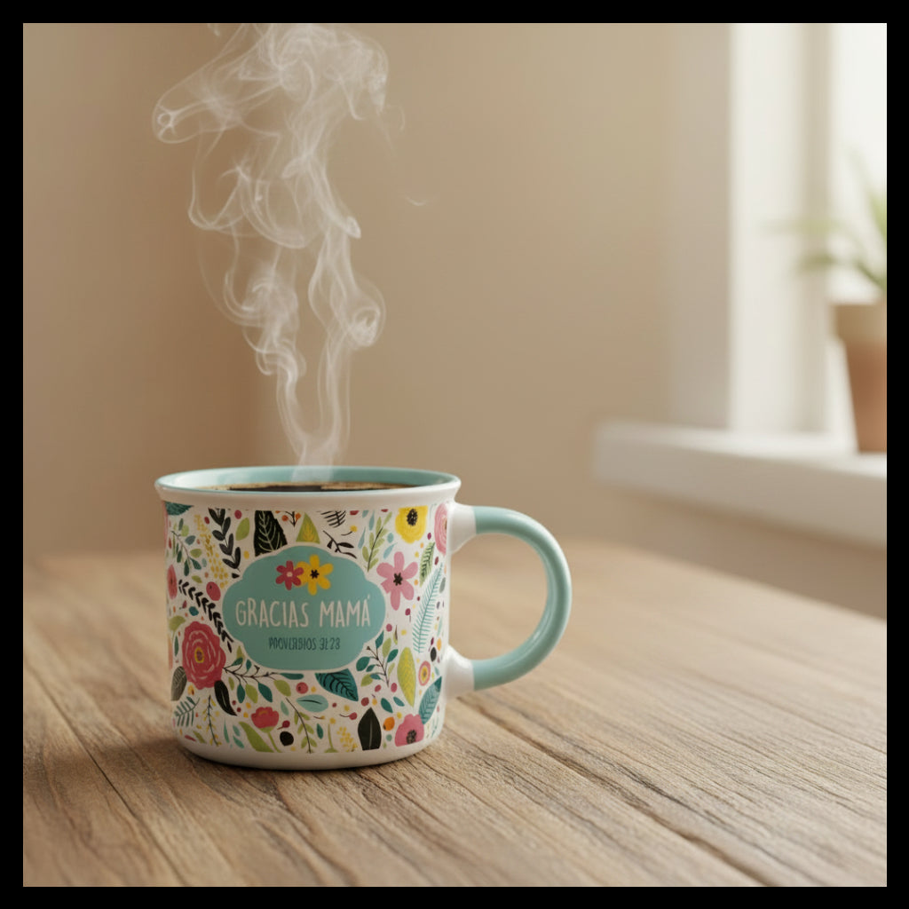Taza/Mug- Gracias Mamá Proverbios 31:28