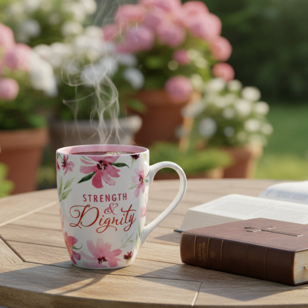 Mug- Strength & Dignity-Proverbs 31:25