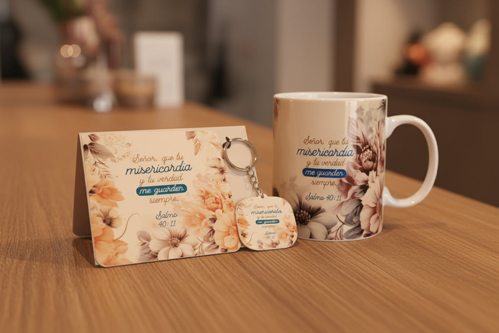 Pack Mug/Pack Taza Salmo 40:11