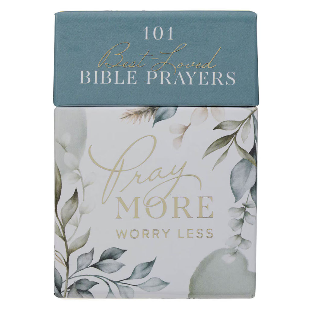 Pray More Worry Less Box of Blessings