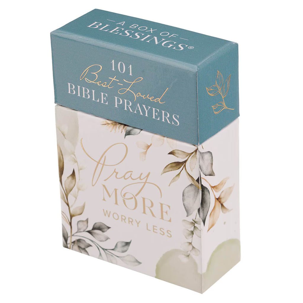 Pray More Worry Less Box of Blessings