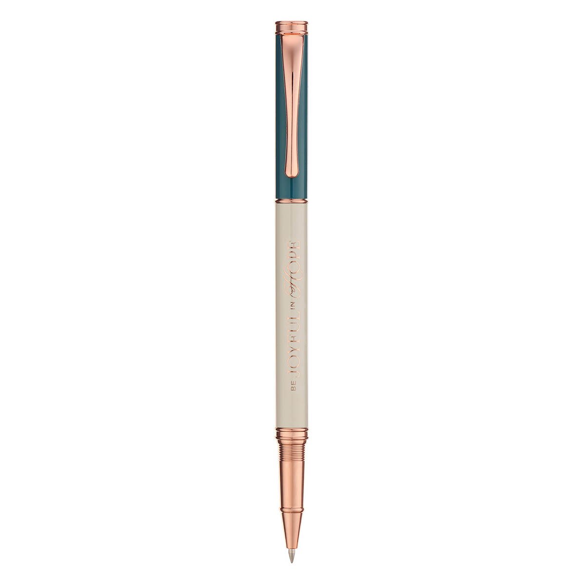 Be Joyful in Hope Heirloom Floral Gift Pen - Romans 12:12