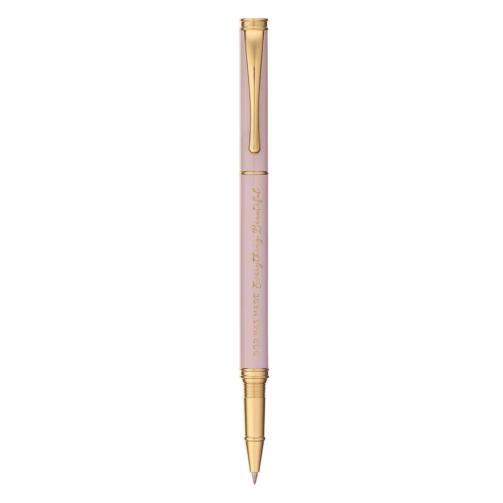 Everything Beautiful Blush Pink Gift Pen — Ecclesiastes 3:11