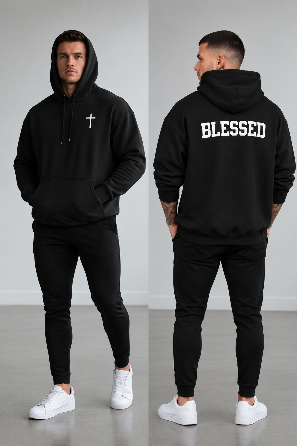 BLESSED COLLECTION-Unisex Adult Premium 9oz Hoodie