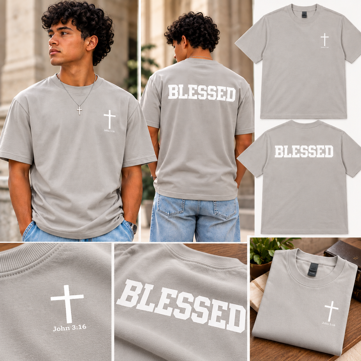 BLESSED COLLECTION-Premium Streetwear T-Shirt